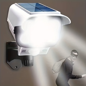 Remote Control Dummy Bullet <b>Camera</b> 77 LED Dummy <b>Security</b> <b>Camera</b> With Led <b>Light</b> solar street <b>light</b> Solar Garden <b>Lights</b> - Product Image 2