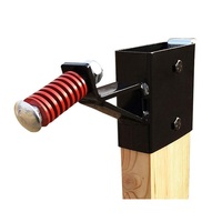 Support de cible de tir à l'arc en acier AR500, système de fixation DIY 2x4 pour la pratique du tir en extérieur