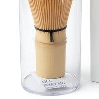 Fouet à Matcha en Bambou de Qualité Professionnelle, Chasen à 100 Dents, Outil Artisanal pour Cérémonie du Thé, Vente en Gros OEM