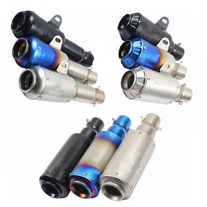 Silenciador de Escape para Motocicleta CHMotor de 51 mm, Escape GP Racing con Db Killer para Dukati 696 848 Tmax <span class=keywords><strong>500</strong></span> 530 Crf 230 Nc750x - Product Image 2