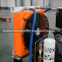 Compresseur d'air portable LGY-3.6/10 avec sortie d'air de 127 CFM et 145 PSI pour la construction et l'atelier mécanique