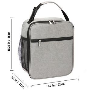 Wholesale Waterproof Oxford Portable <b>Lunch</b> <b>Cooler</b> Tote <b>Bag</b> Durable Insulated Simple Design for Outdoor Picnic Food <b>Lunch</b> <b>Bag</b> - Product Image 4