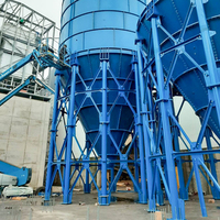 Silo di Stoccaggio Verticale 100t 200t 500t con Fondo Conico per Polveri e Sabbia