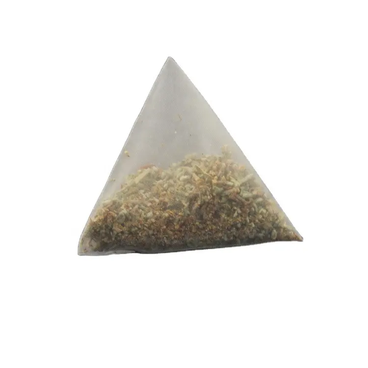 Wholesale nylon triangle mesh tea bag heat seal tea bag