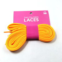 Avec un emballage unique pour lacets personnalisés en polyester avec embout en plastique