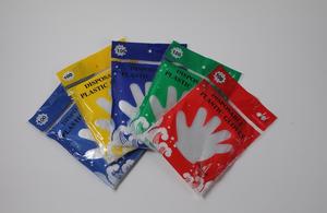 Gants jetables en PE colorés pour la restauration, les soins capillaires, la manipulation des aliments, la préparation du homard, gants en film plastique transparent, gants transparents - Product Image 6