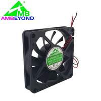 Ventilateur de refroidissement DC 70 mm, ventilateur sans balais mince 5V 12V 7020 2 broches pour instrument de beauté, équipement de diagnostic médical