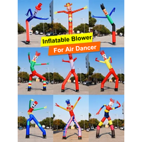 Danseur de ciel et ventilateurs/hommes gonflables de danse d'air/disponibles pour l'illumination légère de LED