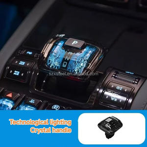 समीकरण के लिएः तेंदुए 8 क्रिस्टल गियर लीवर लेवर तेंदुए 5 चमकदार गियर लीवर इंटीरियर - Product Image 3