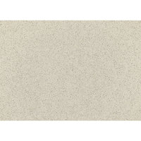 DCT DC015 Dalle de quartz artificiel moderne - Couleur beige uni, pour plateau de table, durable et imperméable