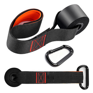 Yidaco Sangle d'ancrage de porte avec mousqueton et corde de tension, accessoire multifonctionnel pour entraînement de fitness en salle de sport - Product Image 2