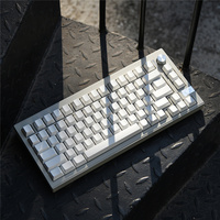 Various Blank Keycaps Set White/Black Cherry/MDA/SOA Profile for 61/64/68/75/84/87/96/980/100/104/108 Mechanical Keyboard