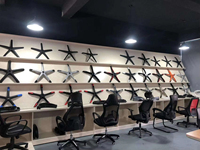 Base pivotante en nylon 5 étoiles pour ordinateur de jeu, en plastique, prix de gros