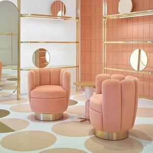 Muebles de peluquería modernos juego de sofá de espera muebles de sala de estar juego de sofá para salón de belleza - Product Image 1