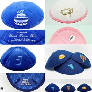 Casquette juive israélienne blanche personnalisée avec logo en relief, motif messianique, pour adultes, 100 % polyester, promotionnelle - Product Image 4