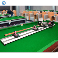 Haute efficacité 100mm mandrin diamètre Double mandrin centre de tournage double Guides Cue Stick tour de réparation