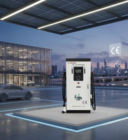 Chargeur EV DC pour l'UE, 60KW 80KW 120KW 160KW 180KW 240KW, Système de charge DC intégré à double pistolet, Certifié CE UKCA, CCS OCPP