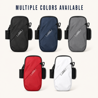 Brassard de sport grande capacité pour téléphone, compatible iPhone et Android, personnalisable avec marque privée, résistant à l'eau, pour la course et la gym