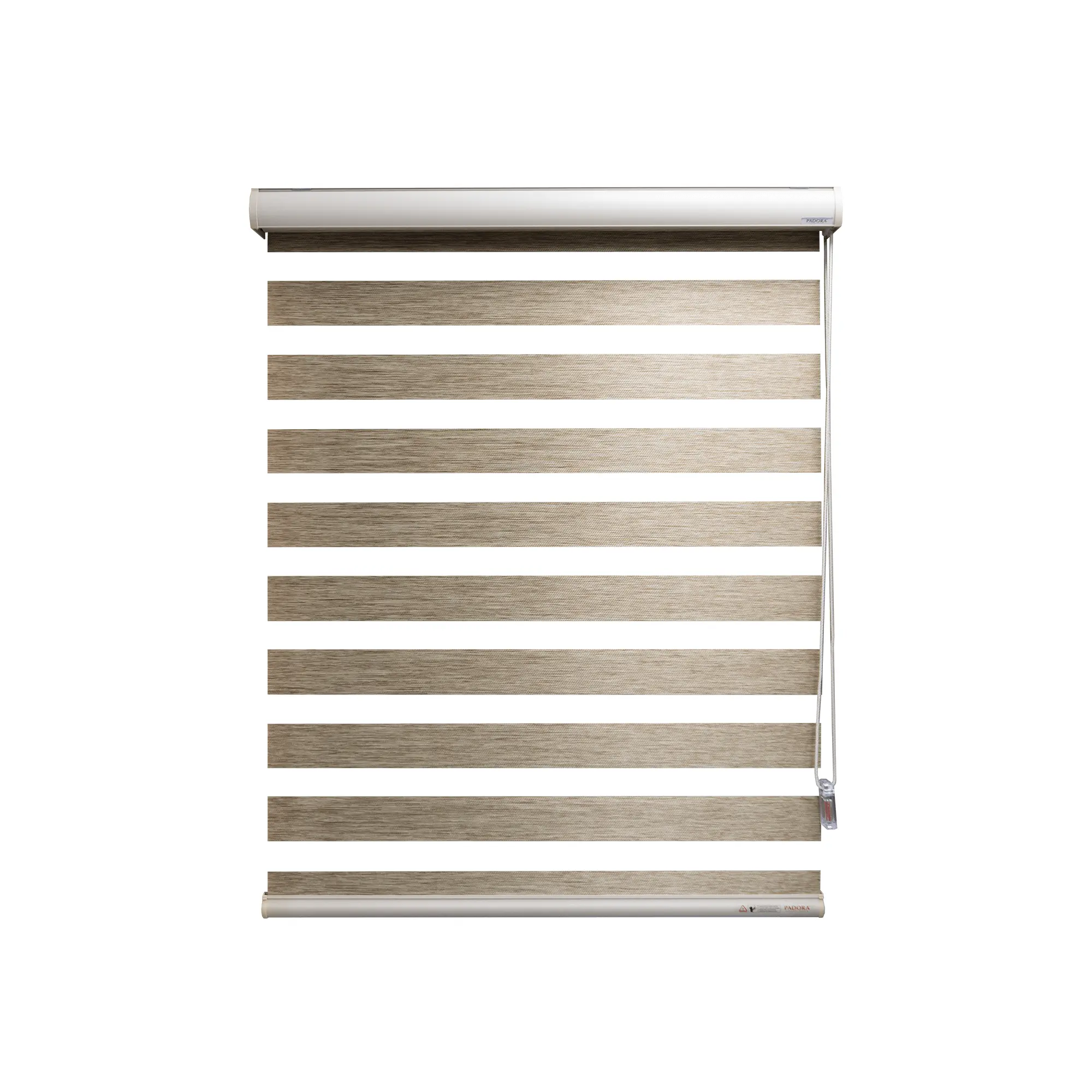 Rideau zèbre de style moderne personnalisé store enrouleur d'intérieur en tissu Shad Roller Shades Zebra Blind Shades & Shutters