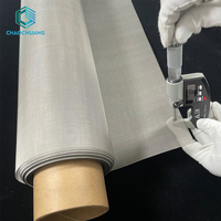 Maille de fil de titane anti-corrosion 100 600 Mesh pour collecteur de courant à trous carrés, pour électrodes et applications expérimentales universitaires