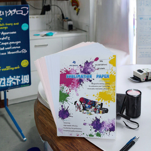 Jigu Digital 100gsm White Paper Sublimation Sheets Custom Logo Desktop Printer Sub Press A4/A3+ Sizes Instant Drying Transfer