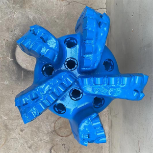 Aço Corpo Durável 1613 Cortadores 5-Wing PDC Broca para Poço de Água Geológico e Mineração Geotérmica Soft Médio Hard Rock - Product Image 4