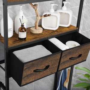Space-Saving Modern Bathroom Rack Apartment Hotel Hospital Multi-Purpose Metal Toilet Storage Washing Machine Cabinet - Product Image 2