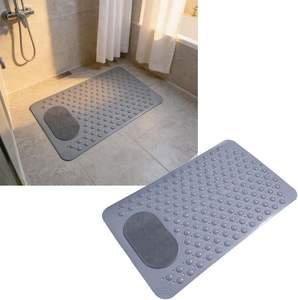 Alfombrilla Antideslizante Impermeable para Bañera, Alfombrilla de PVC Antideslizante para Ducha, Alfombrilla para Baño con Ventosas de Succión - Product Image 2