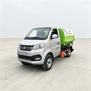 Camión de basura CHANGAN 3CBM con gancho elevador 4x2, camión pequeño con brazo de gancho para transporte de contenedores de residuos - Product Image 1