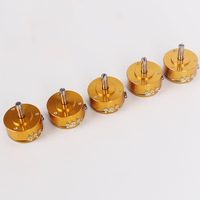 Potentiomètre en plastique conducteur de précision WDD35D4-5K, capteur de déplacement angulaire
