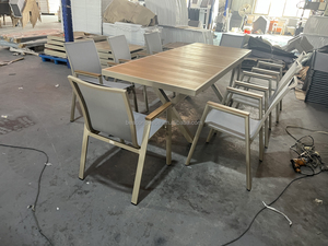 Giardino <span class=keywords><strong>in</strong></span> legno trasformare espandibile 8 posti <span class=keywords><strong>tavolo</strong></span> <span class=keywords><strong>da</strong></span> pranzo <span class=keywords><strong>in</strong></span> <span class=keywords><strong>alluminio</strong></span> moderno lusso <span class=keywords><strong>allungabile</strong></span> <span class=keywords><strong>tavolo</strong></span> <span class=keywords><strong>da</strong></span> pranzo <span class=keywords><strong>esterno</strong></span> per esterni - Product Image 5