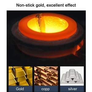 Cdm 1kg vàng Công suất cảm ứng melter luyện lò cho nóng chảy vàng bạc Đồng máy - Product Image 6