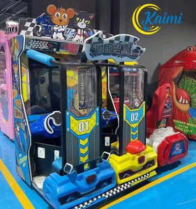Simulateur de course de chats et de <span class=keywords><strong>souris</strong></span>, machine d'arcade de dessin animé, jeu vidéo commercial <span class=keywords><strong>pour</strong></span> parc d'attractions, garantie 1 an, mouvement en fibre de verre - Product Image 3