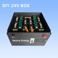 Heymy EU Stock V3 BOX 48V 15kWh 16kwh Boîtier de batterie empilable au lithium fer phosphate avec BMS JK et 16 cellules MB31 314Ah