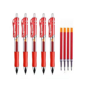 Bolígrafo de Gel Transparente de Plástico con Clic, Regalo Promocional para Oficina o Escuela, con Logotipo Personalizado - Product Image 1