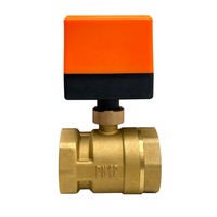 Vanne à boisseau sphérique motorisée à solénoïde en laiton, 1/2 à 2 pouces, bidirectionnelle, DC 24V, trois fils, deux commandes, électrique, pour eau, OEM Acarpss