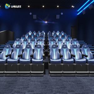 Equipo de Cine 4D, Sillas de Movimiento 4D, Asientos con Movimiento 4DOF para Centros Comerciales Interiores y Parques Deportivos de Uso Comercial - Product Image 1