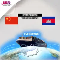 Shenzhen Ali baba do Navio Da Gota Barato Transporte Expresso Internacional da China para o Camboja Mar Encaminhador Agente de Carga Aérea Dropshipping