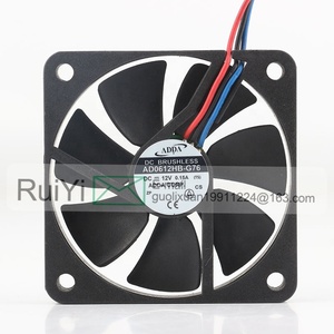 Adda 0.15A 6010 60x60x10mm 6cm lớn Khối lượng không khí đo lường Máy tính siêu mỏng AD0612HB-G76 Quạt làm mát - Product Image 2