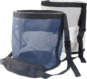 Muestra Gratuita de Bolsa para Alimento de Caballos para Granos, Comedero de Malla Resistente con Correa Ajustable y Almohadilla Cómoda para Cuello y Nariz - Product Image 1