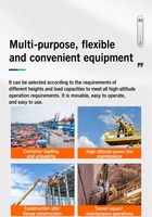 Nouvelle table élévatrice mobile hydraulique à ciseaux avec garde-corps de sécurité et élingue de levage pour la ligne d'assemblage en atelier et la manutention de pièces