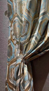 <span class=keywords><strong>2025</strong></span> Mới Mô Hình Hình Học Thiết Kế Hiện Đại Đơn Giản Phong Cách Độ Chính Xác Cao Cao Cấp Màn Jacquard Rèm Vải - Product Image 5