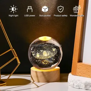 <span class=keywords><strong>Lampe</strong></span> à lumière 3D en cristal <span class=keywords><strong>galaxie</strong></span> planétaire lumineuse Boule <span class=keywords><strong>de</strong></span> cristal Veilleuses <span class=keywords><strong>de</strong></span> <span class=keywords><strong>chevet</strong></span> Décoration intérieure Cadeau <span class=keywords><strong>de</strong></span> Noël - Product Image 4