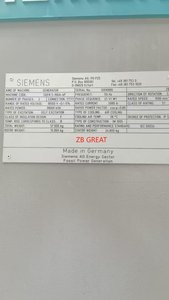 <span class=keywords><strong>30mw</strong></span> SGT-400 simens טורבינת אדים במלאי בשנה ייצור 2017 - Product Image 5