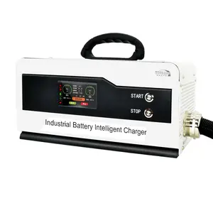 3KW Intelligent Lithium Battery Charger para carregar Diferentes tipos de baterias 220V AC para 24V DC