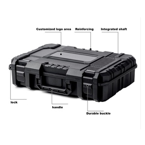 Caja de Transporte de Plástico, Caja de Herramientas para Auto, Caja de Almacenamiento Multifuncional para Accesorios del Hogar - Product Image 2