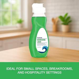 Liquide vaisselle solide Boardwalk 3 fl oz, parfum frais, écologique, jetable, boîte de 72 flacons - Product Image 4