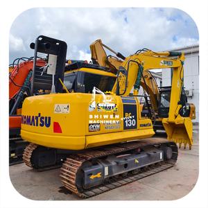 Excavatrice sur chenilles Komatsu PC130-7 PC130-8 PC130-8mo d'occasion à bas prix, PC120 PC110 PC160 PC200, vente de pelle, moteur principal - Product Image 1