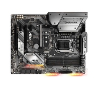Carte Mère Gaming ATX MSI Z390 TOMAHAWK DDR4 Double Canal Mémoire 64 Go RAM Max Disque Dur SATA Intégré pour Ordinateur de Bureau