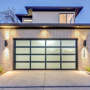 Mercado pós-venda garantido de qualidade perfeito moderno portas de garagem e máquina de porta de garagem